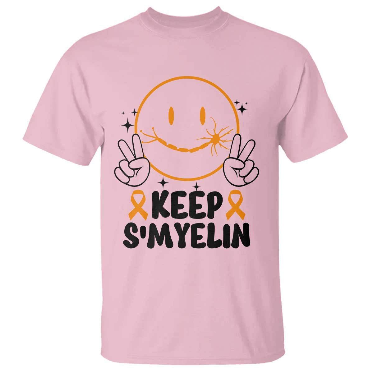Multiple Sclerosis Support T Shirt Keep Smyelin MS Fighter