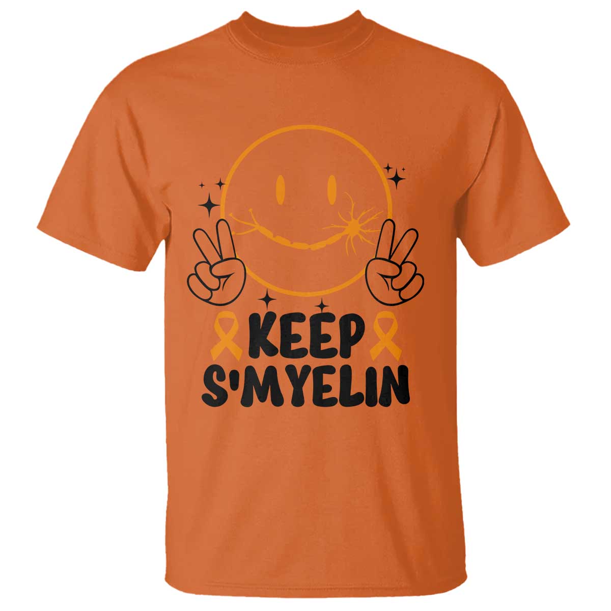Multiple Sclerosis Support T Shirt Keep Smyelin MS Fighter
