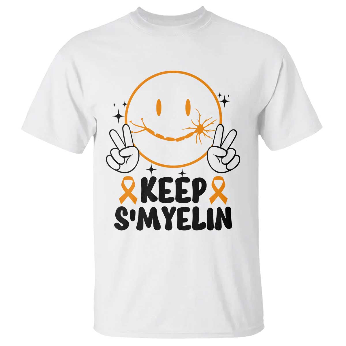 Multiple Sclerosis Support T Shirt Keep Smyelin MS Fighter