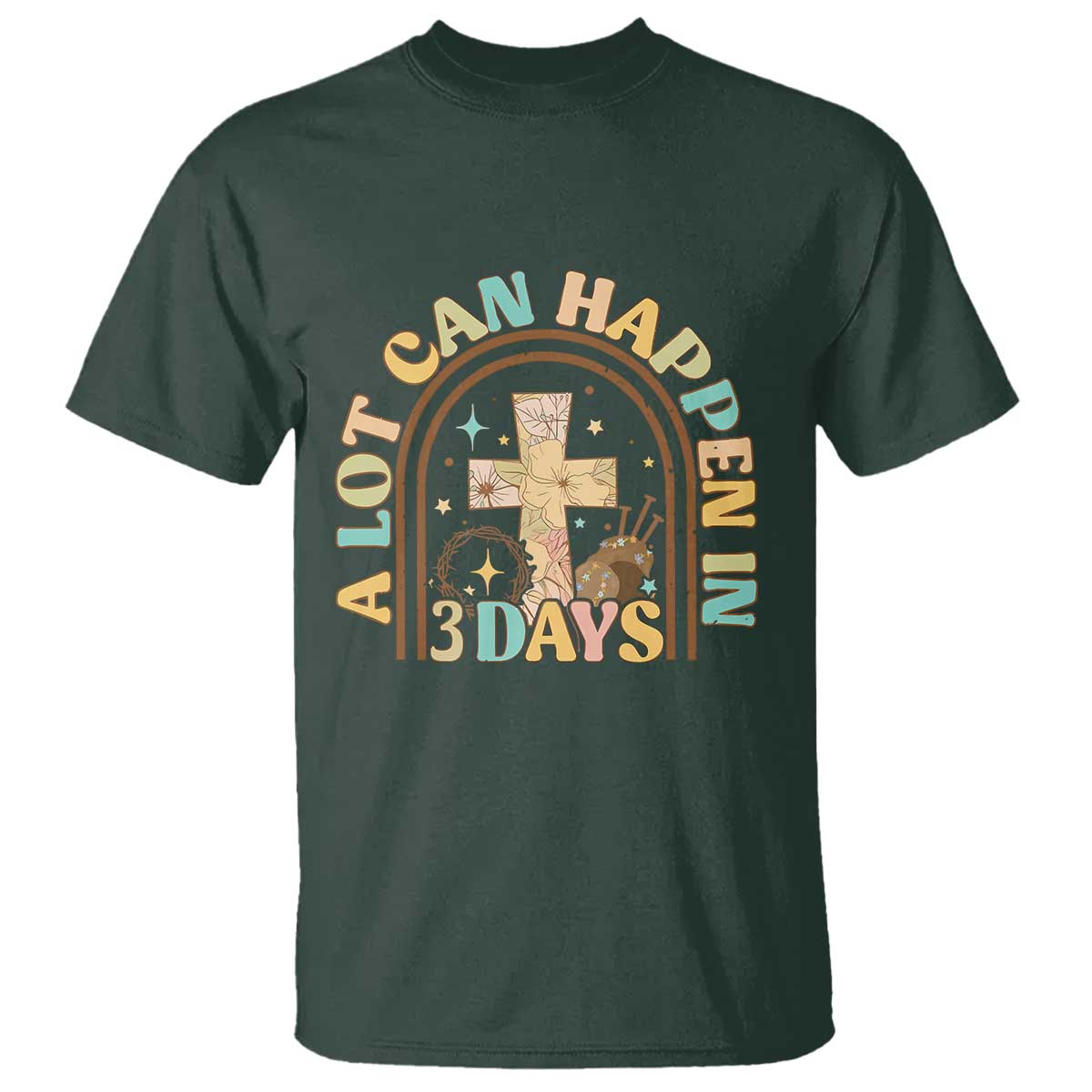 a-lot-can-happen-in-3-days-t-shirt-retro-christian-easter-family