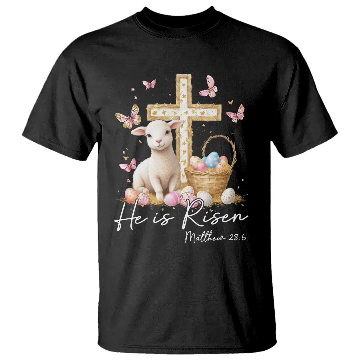 he-is-risen-easter-t-shirt-lamb-flowers-cross