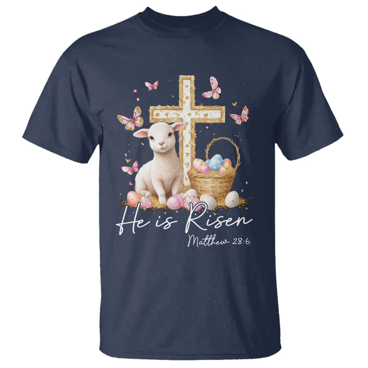 he-is-risen-easter-t-shirt-lamb-flowers-cross
