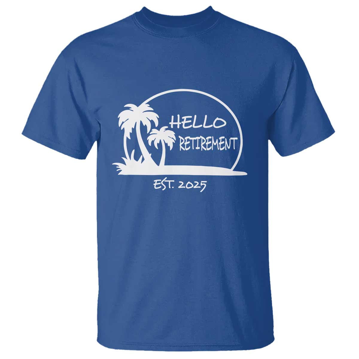 hello-retirement-est-2025-t-shirt-summer-vibes