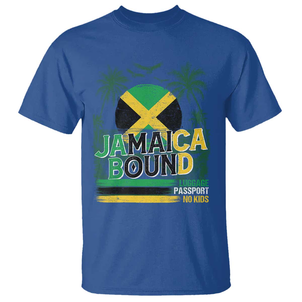 jamaican-travel-t-shirt-straight-trippin-jamaica-vacation-retro