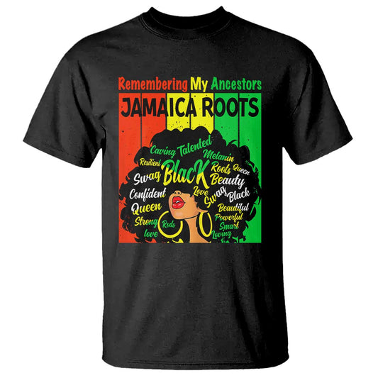 proud-jamaican-afro-black-woman-t-shirt-remembering-my-ancestors-jamaica-pride