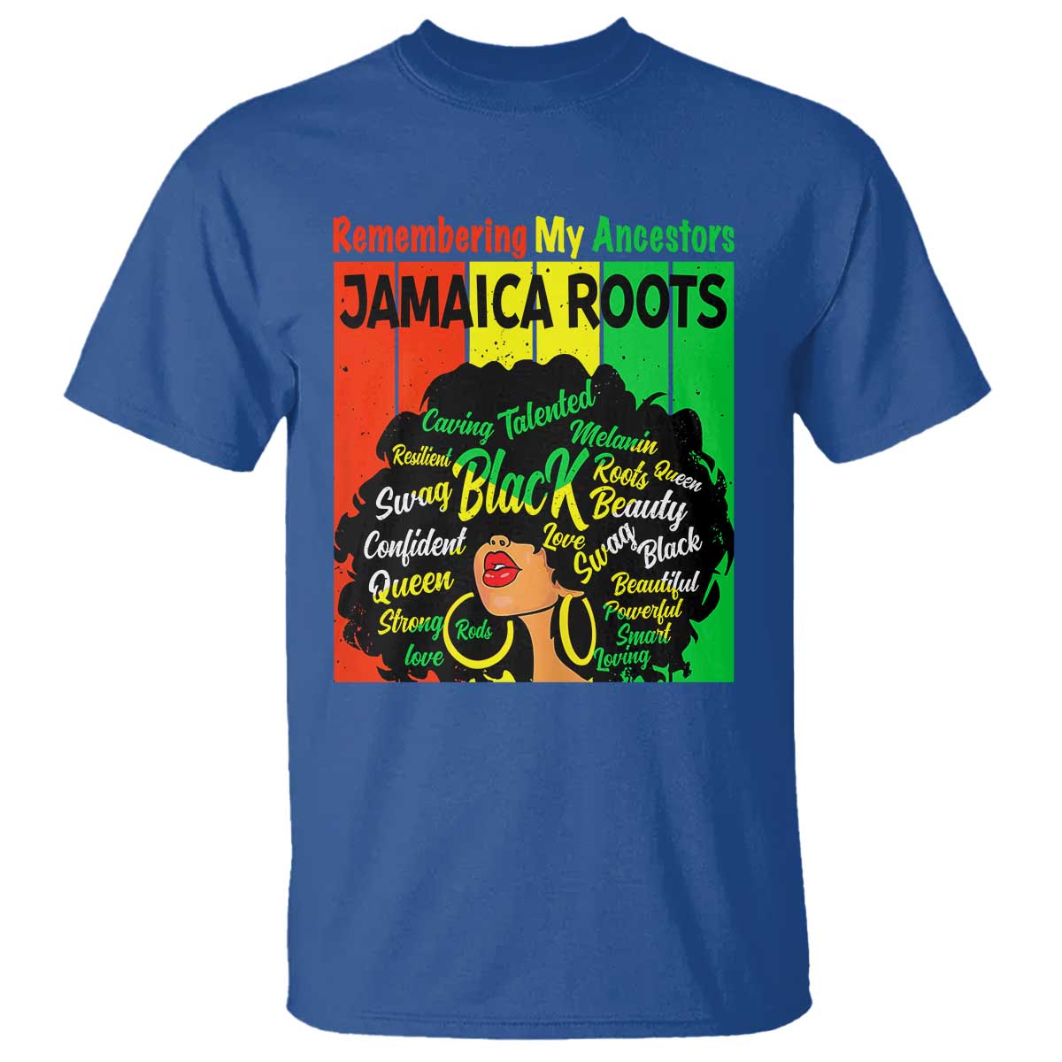 proud-jamaican-afro-black-woman-t-shirt-remembering-my-ancestors-jamaica-pride