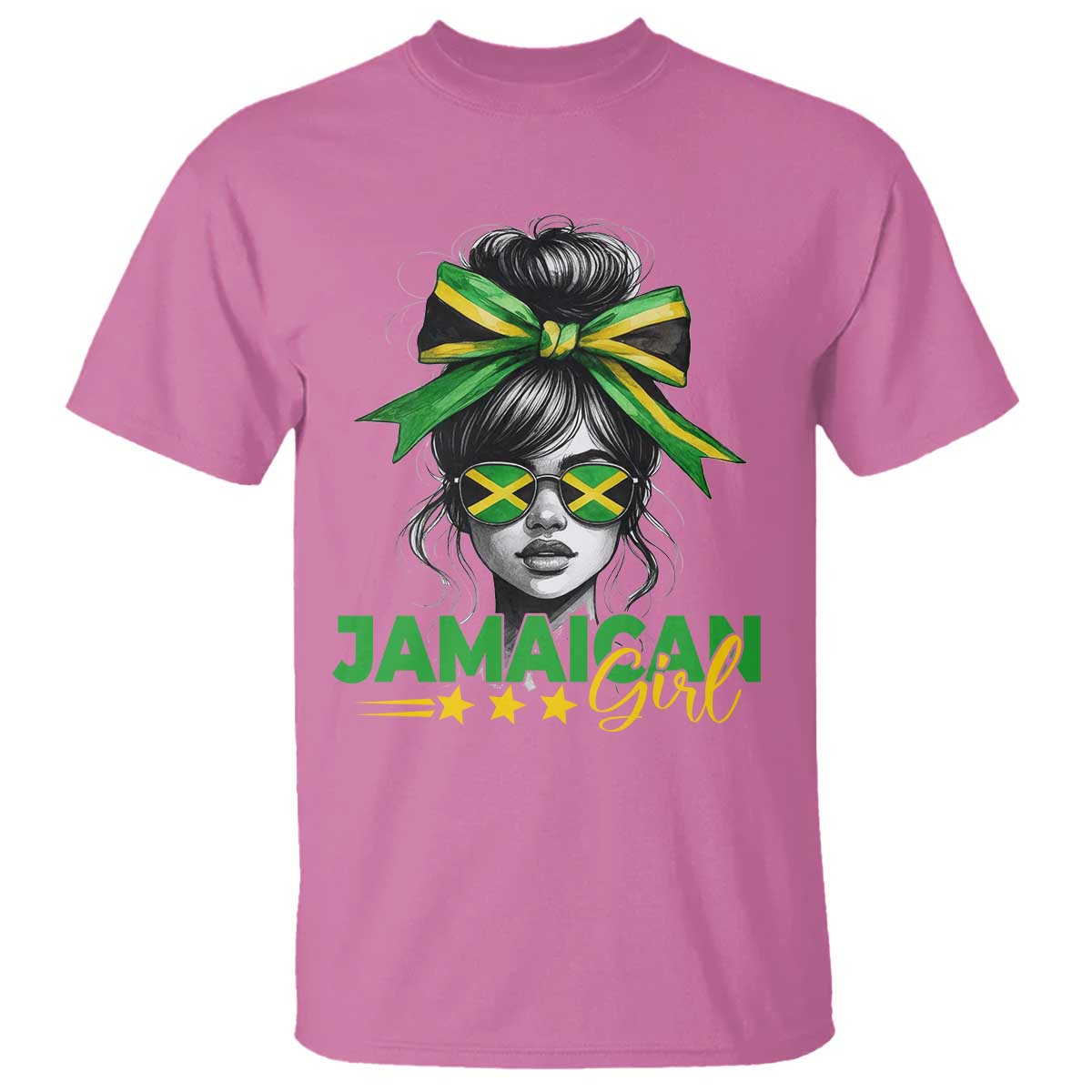 proud-jamaican-girl-t-shirt-jamaica-messy-bun-retro-vintage-jamaican-flag