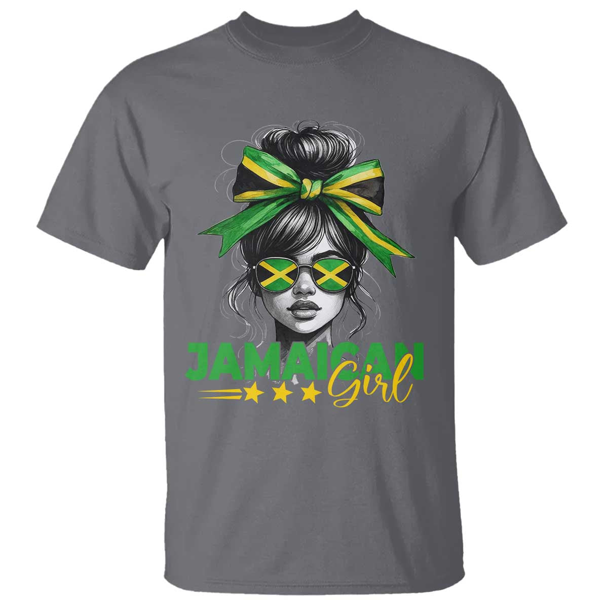 proud-jamaican-girl-t-shirt-jamaica-messy-bun-retro-vintage-jamaican-flag