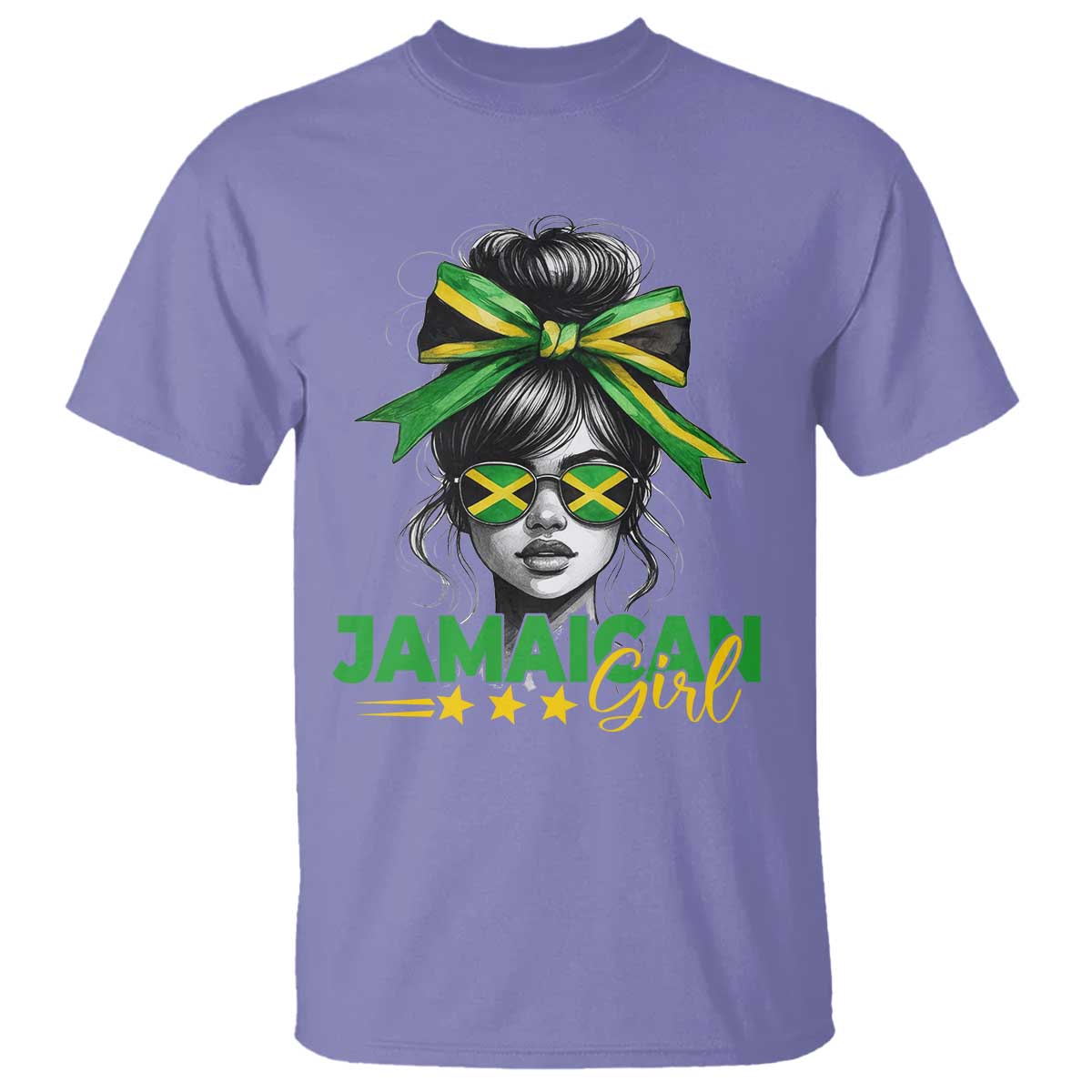 proud-jamaican-girl-t-shirt-jamaica-messy-bun-retro-vintage-jamaican-flag