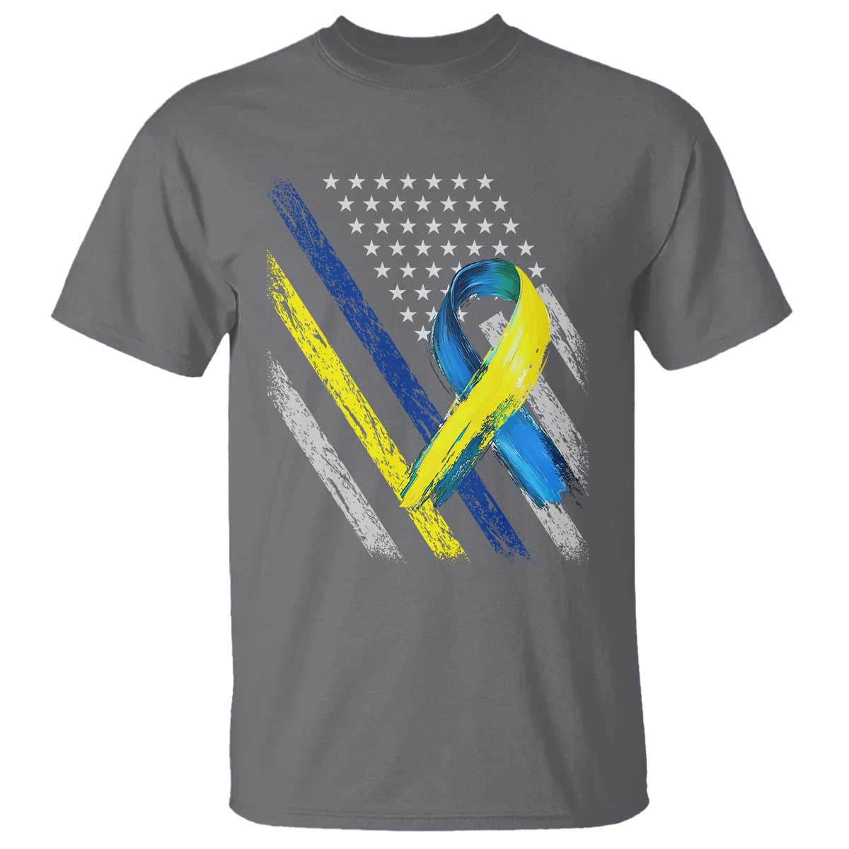 world-down-syndrome-day-t-shirt-blue-yellow-ribbon-american-flag-t21-321