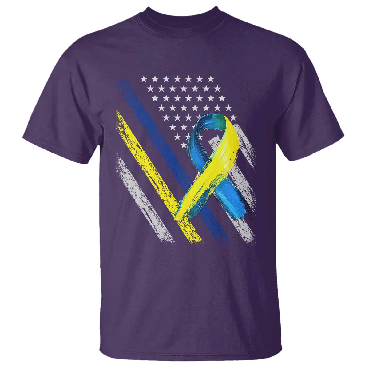world-down-syndrome-day-t-shirt-blue-yellow-ribbon-american-flag-t21-321