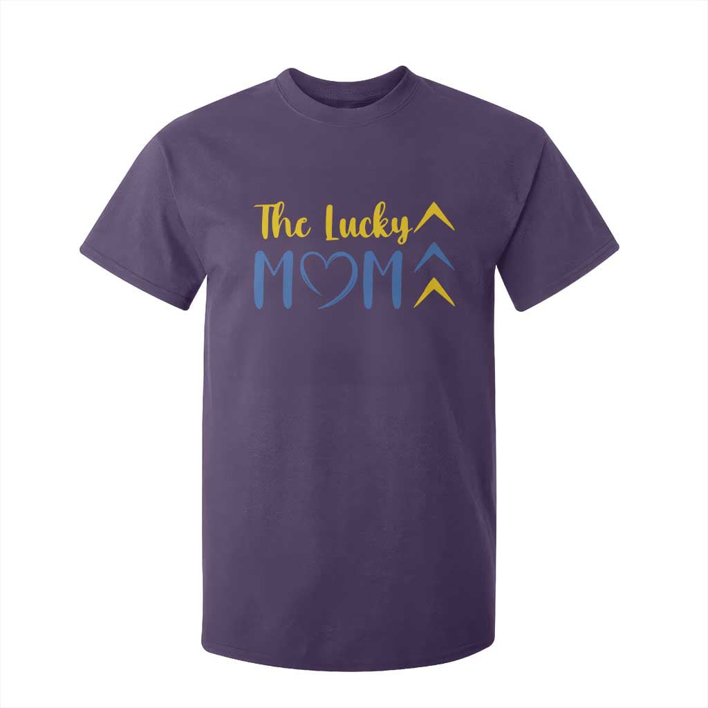 Down Syndrome Mom T Shirt For Kid Three Arrows The Lucky Mama T21 321