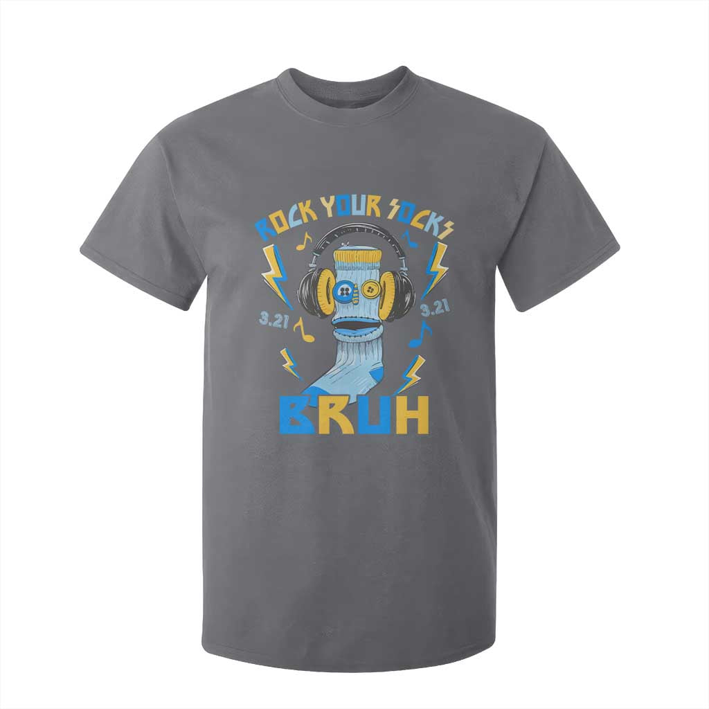 World Down Syndrome Day T Shirt For Kid Rock Your Sock Bruh Support 321