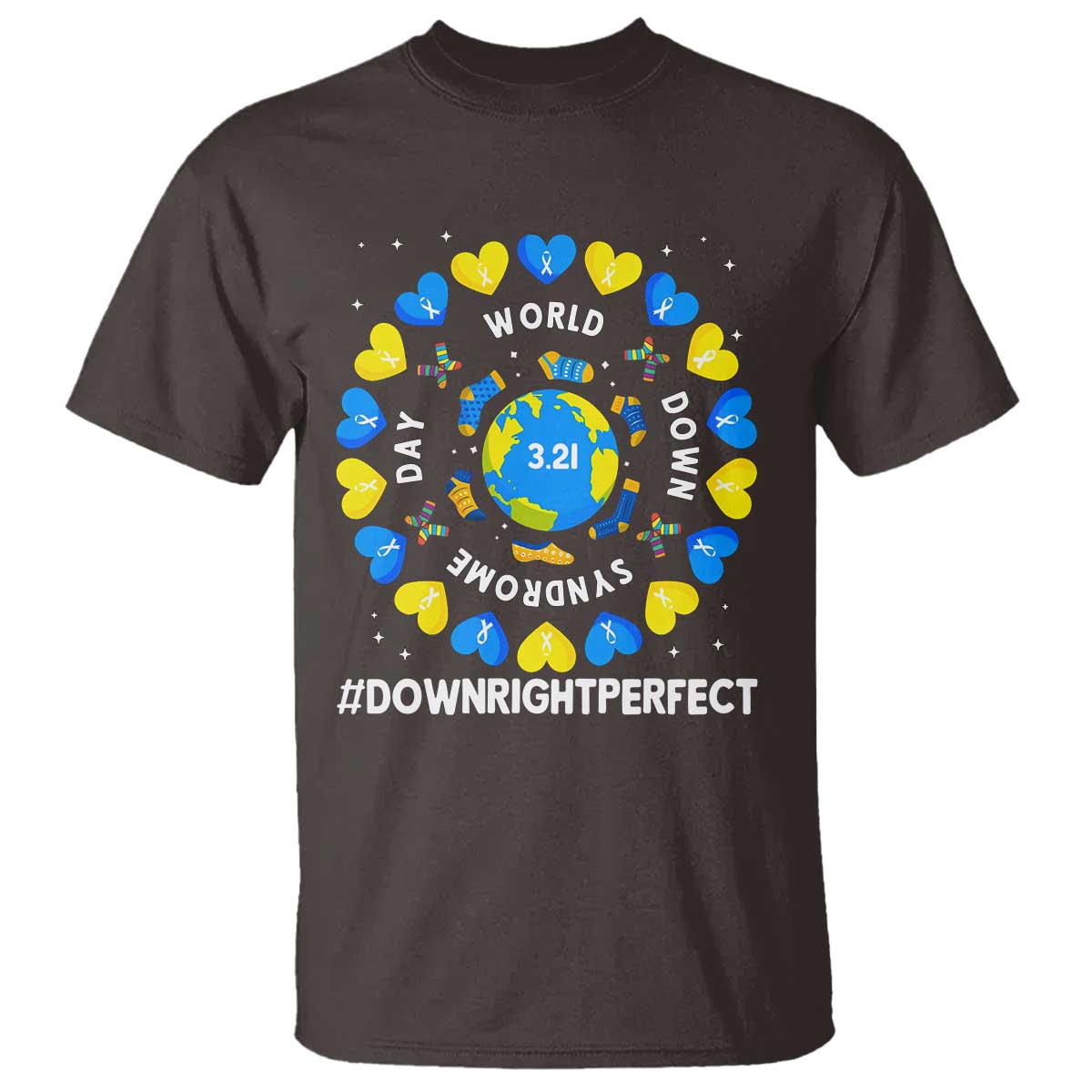 world-down-syndrome-day-t-shirt-321-awareness-support-blue-yellow-ribbon-down-right-perfect