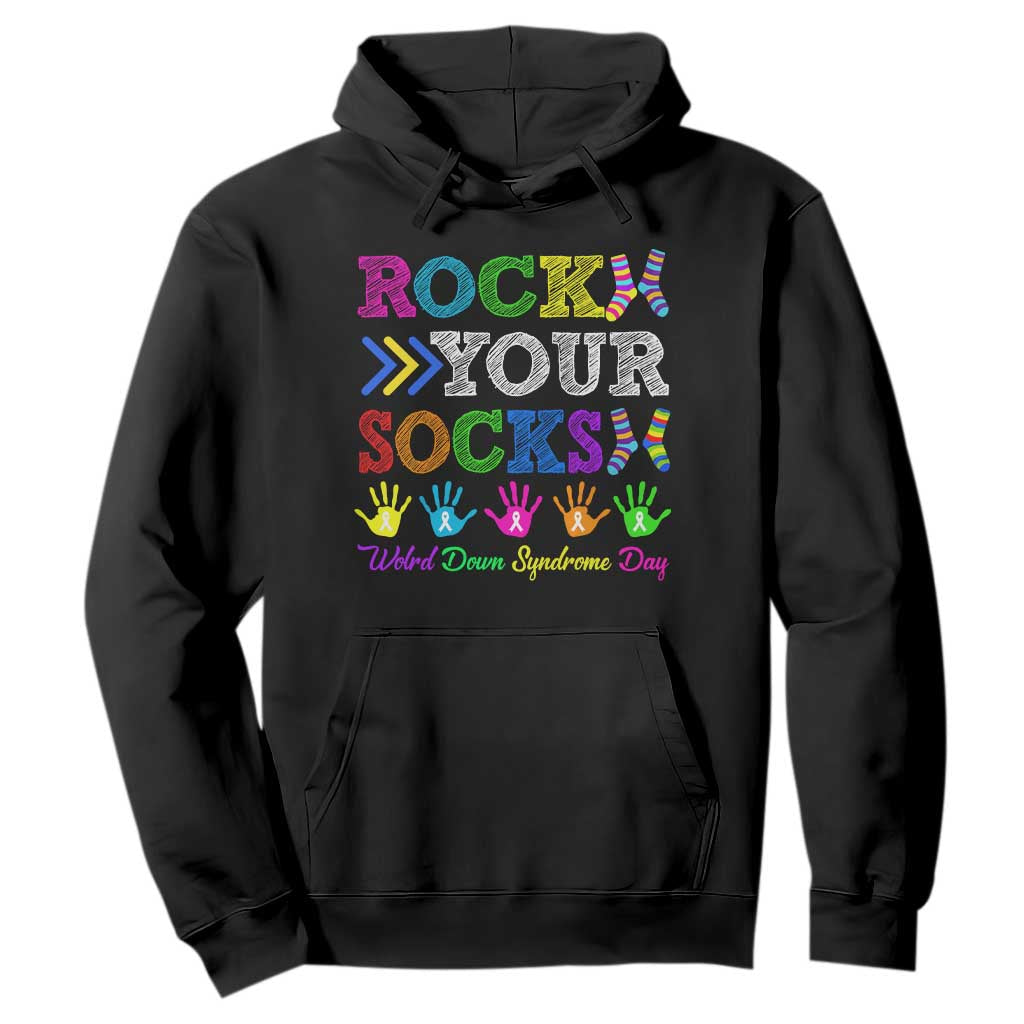 World Down Syndrome Day Hoodie Rock Your Socks Support 321