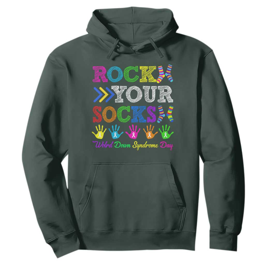 World Down Syndrome Day Hoodie Rock Your Socks Support 321