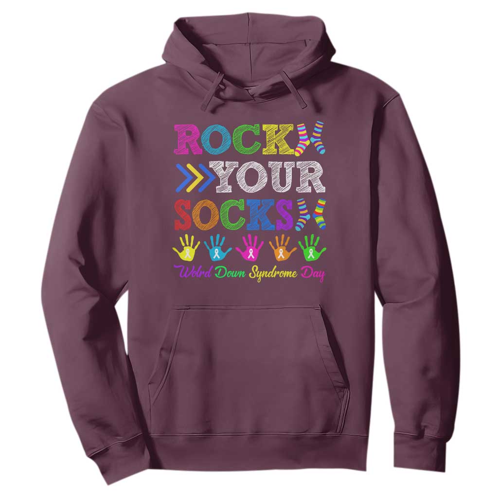 World Down Syndrome Day Hoodie Rock Your Socks Support 321