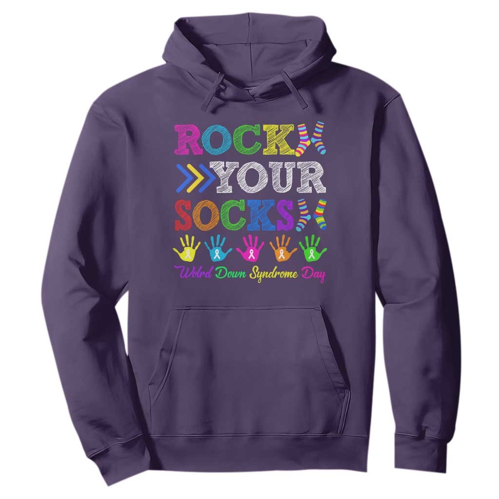 World Down Syndrome Day Hoodie Rock Your Socks Support 321