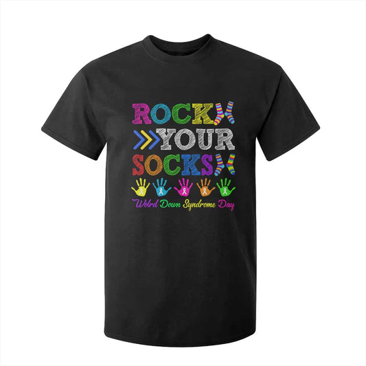 World Down Syndrome Day T Shirt For Kid Rock Your Socks Support 321