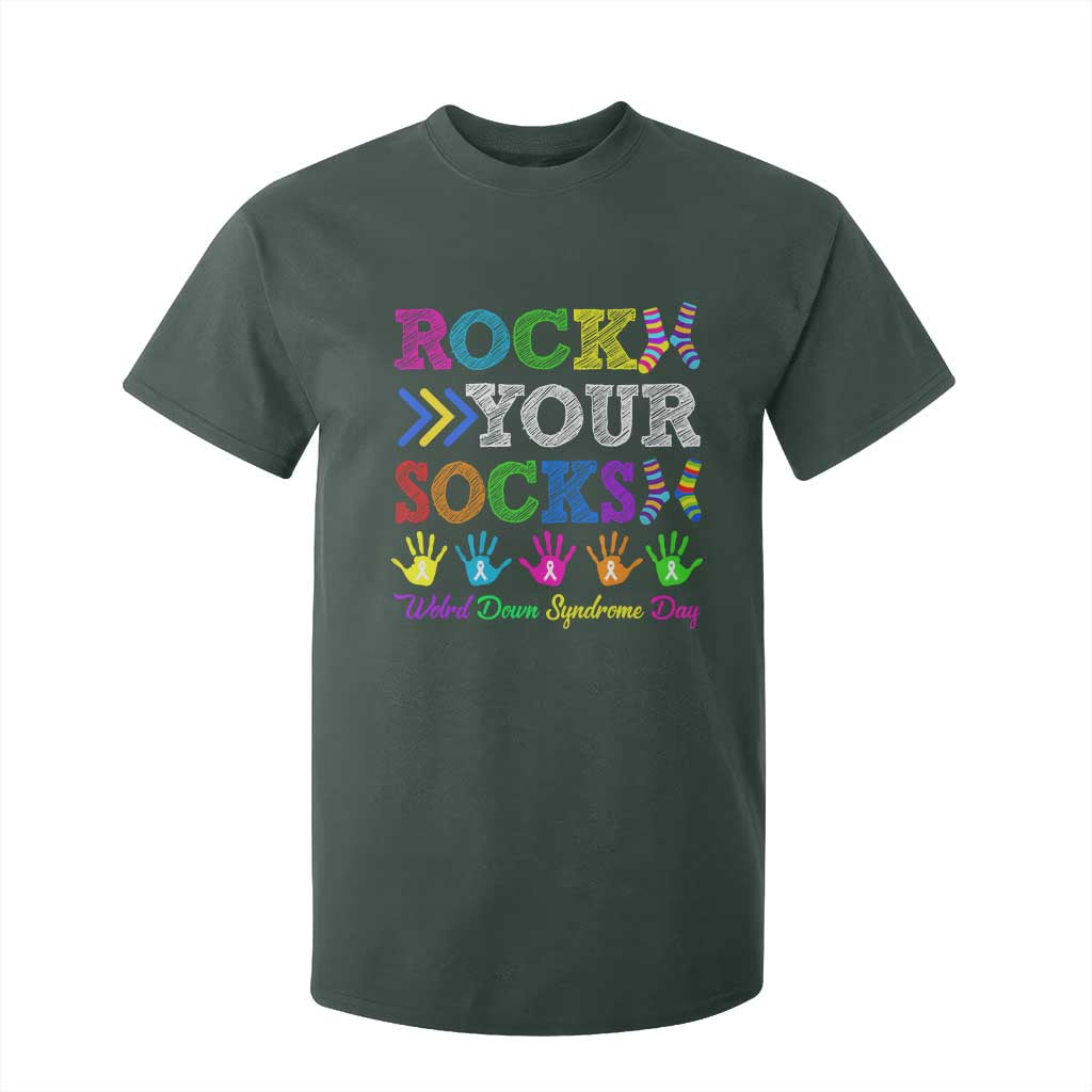 World Down Syndrome Day T Shirt For Kid Rock Your Socks Support 321