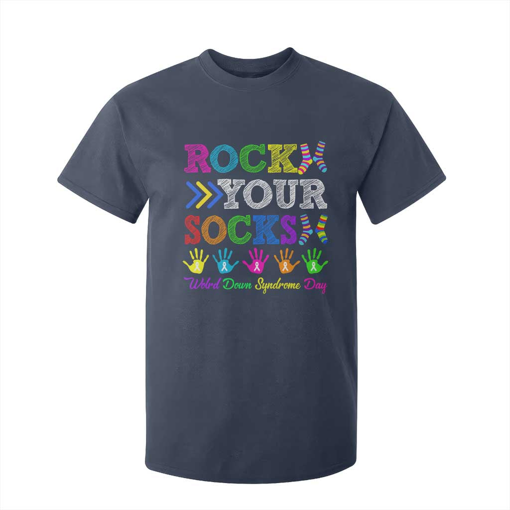 World Down Syndrome Day T Shirt For Kid Rock Your Socks Support 321