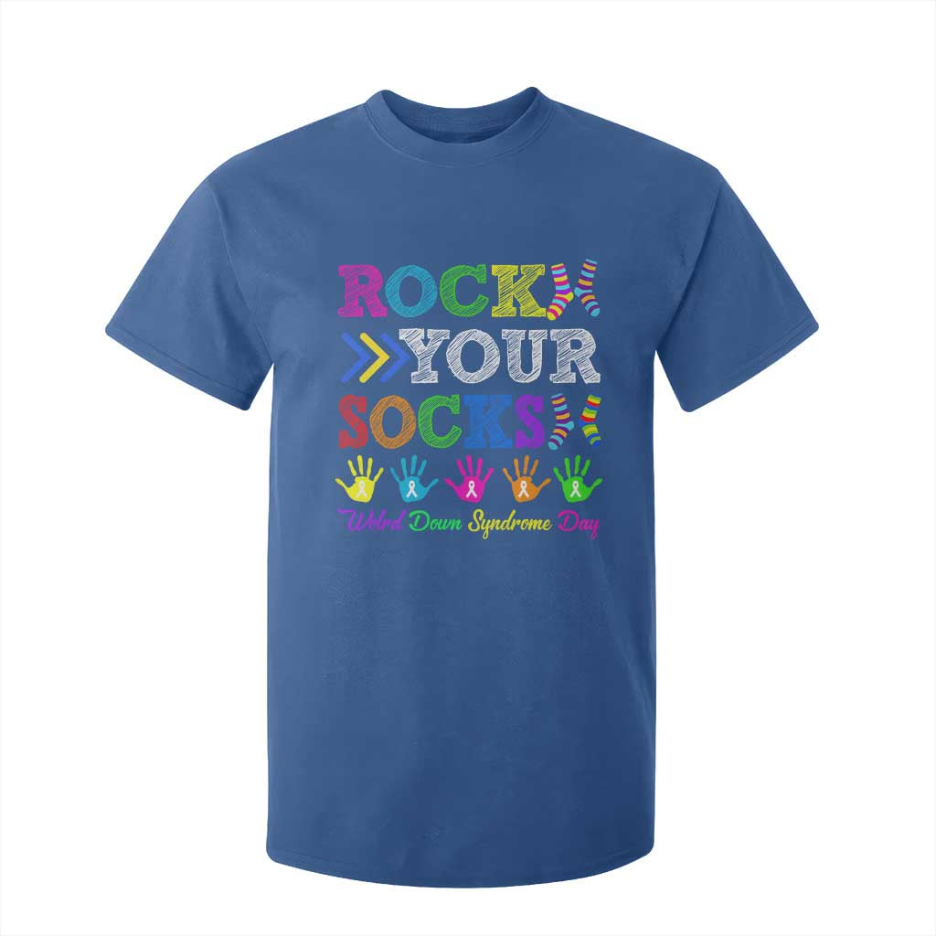 World Down Syndrome Day T Shirt For Kid Rock Your Socks Support 321