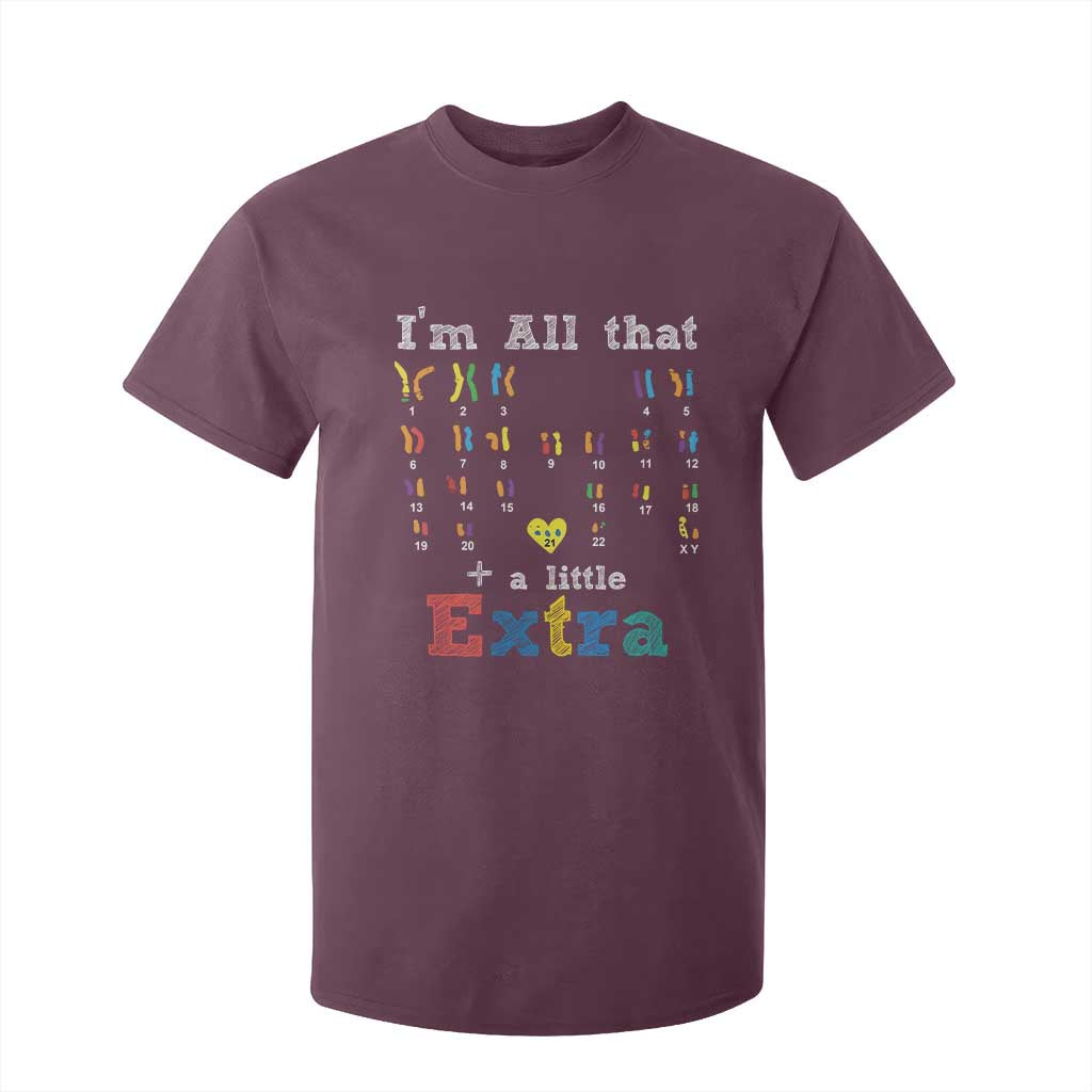 World Down Syndrome Day T Shirt For Kid 321 Support All That Little Extra T21