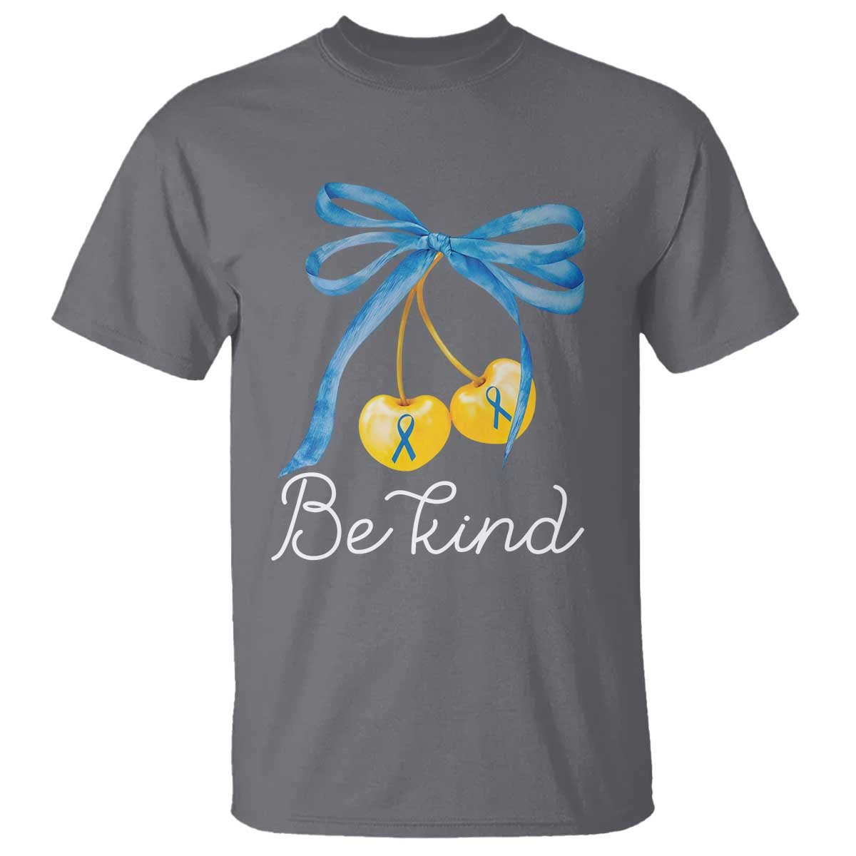 world-down-syndrome-day-t-shirt-blue-yellow-cherry-bow-coquette-be-kind
