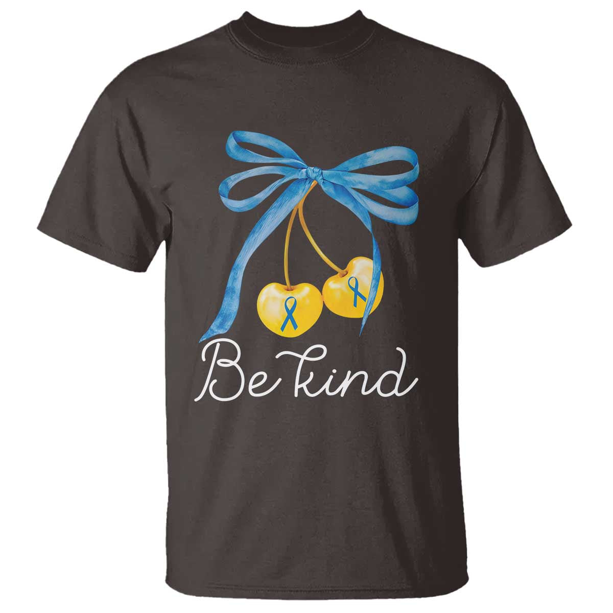 world-down-syndrome-day-t-shirt-blue-yellow-cherry-bow-coquette-be-kind