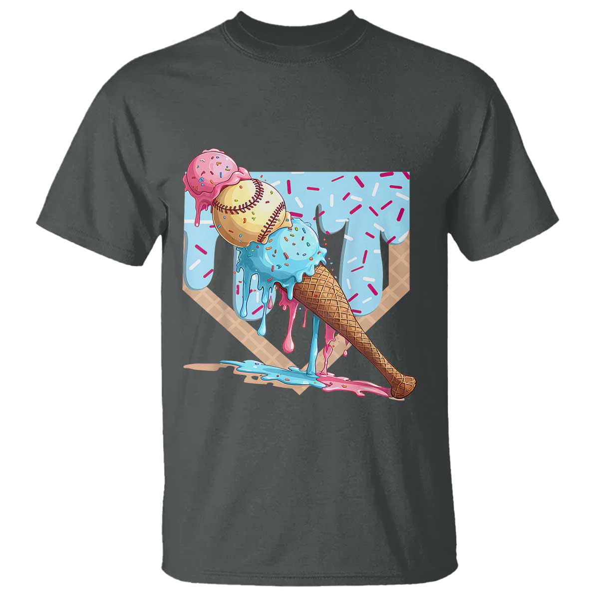 baseball-ice-cream-dripping-t-shirt-baseball-bat-home-plate-drip