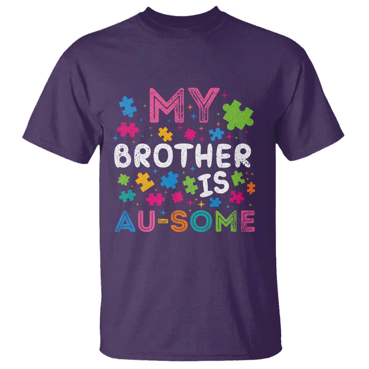 My Brother Is Au-Some Sister Autism Support T Shirt