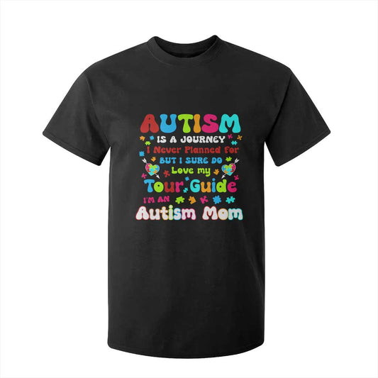 Autism Mom's Journey T Shirt For Kid