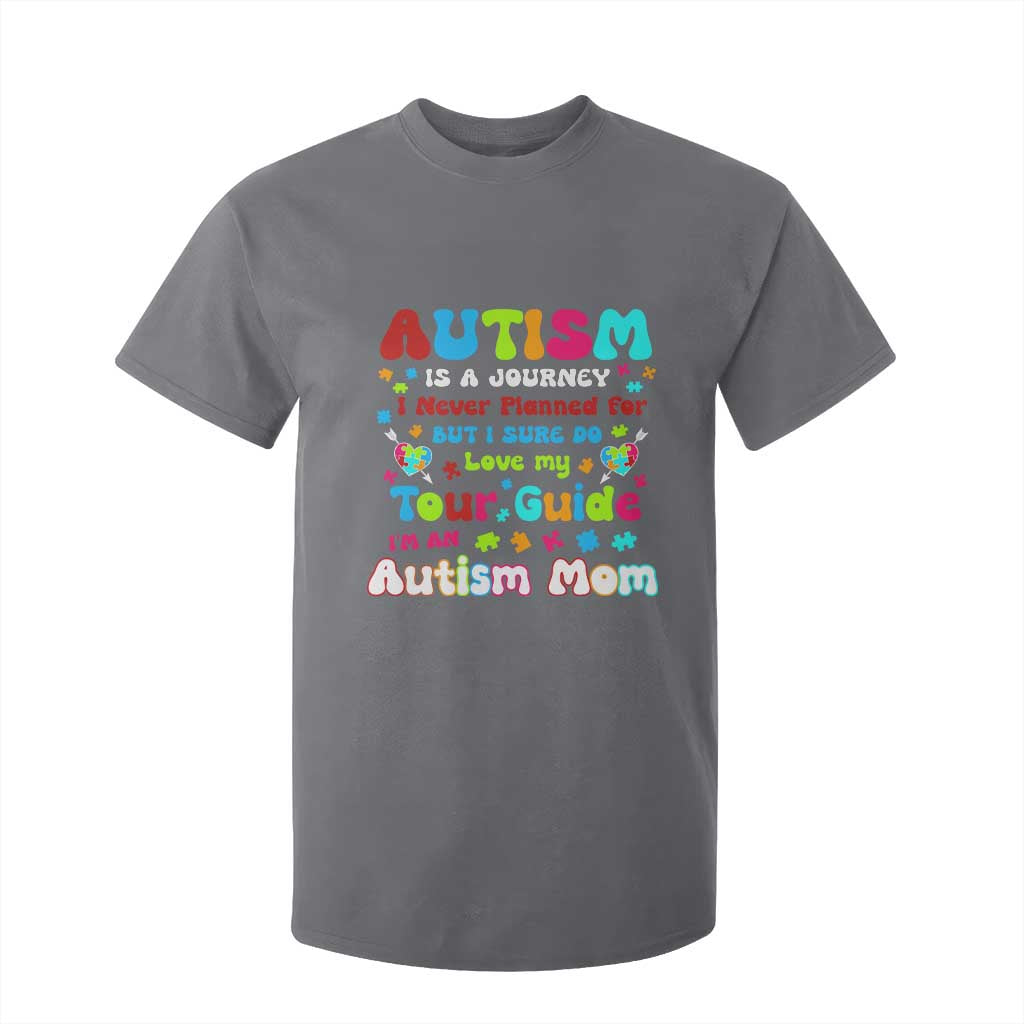 Autism Mom's Journey T Shirt For Kid