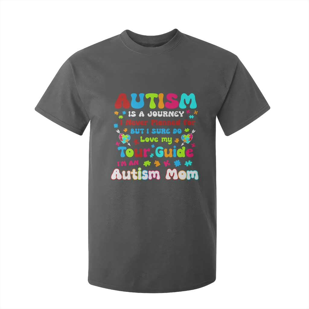Autism Mom's Journey T Shirt For Kid