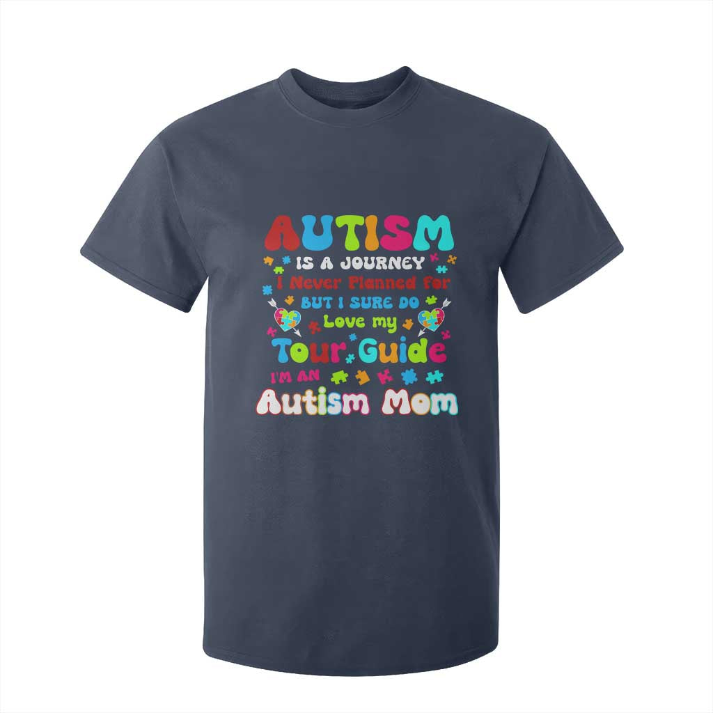Autism Mom's Journey T Shirt For Kid