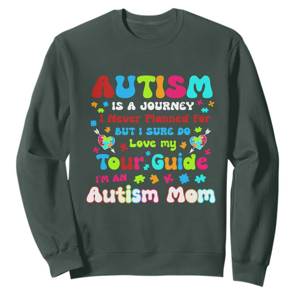 Autism Mom's Journey Sweatshirt