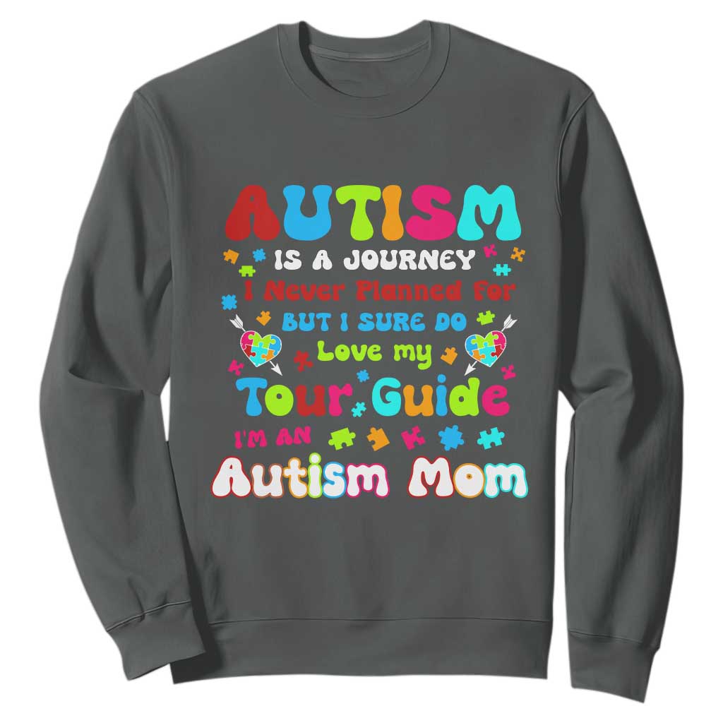 Autism Mom's Journey Sweatshirt