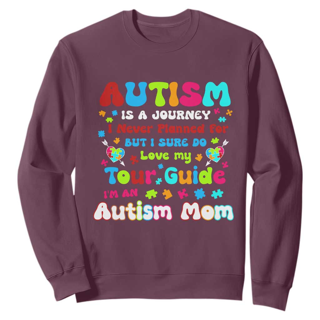 Autism Mom's Journey Sweatshirt