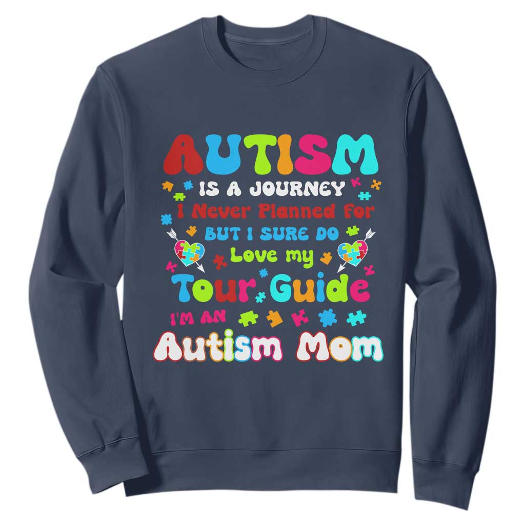 Autism Mom's Journey Sweatshirt