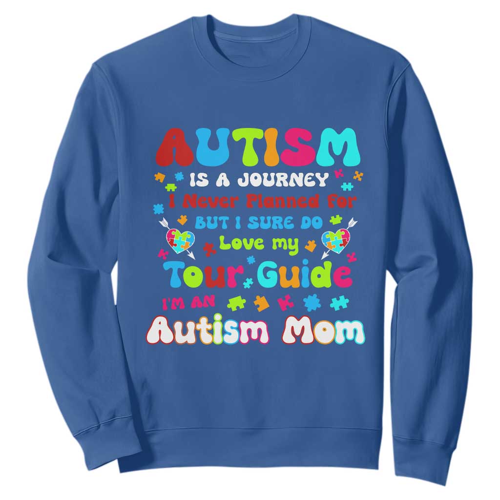 Autism Mom's Journey Sweatshirt