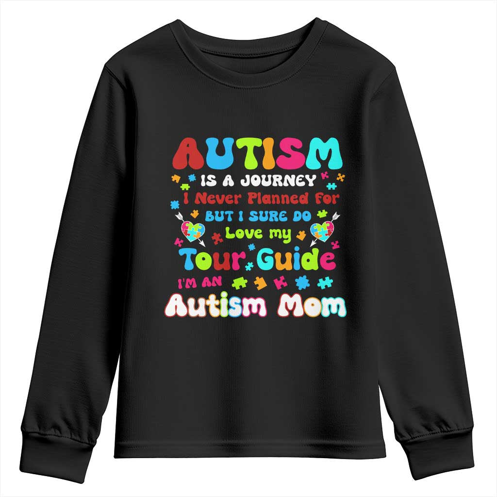 Autism Mom's Journey Youth Sweatshirt