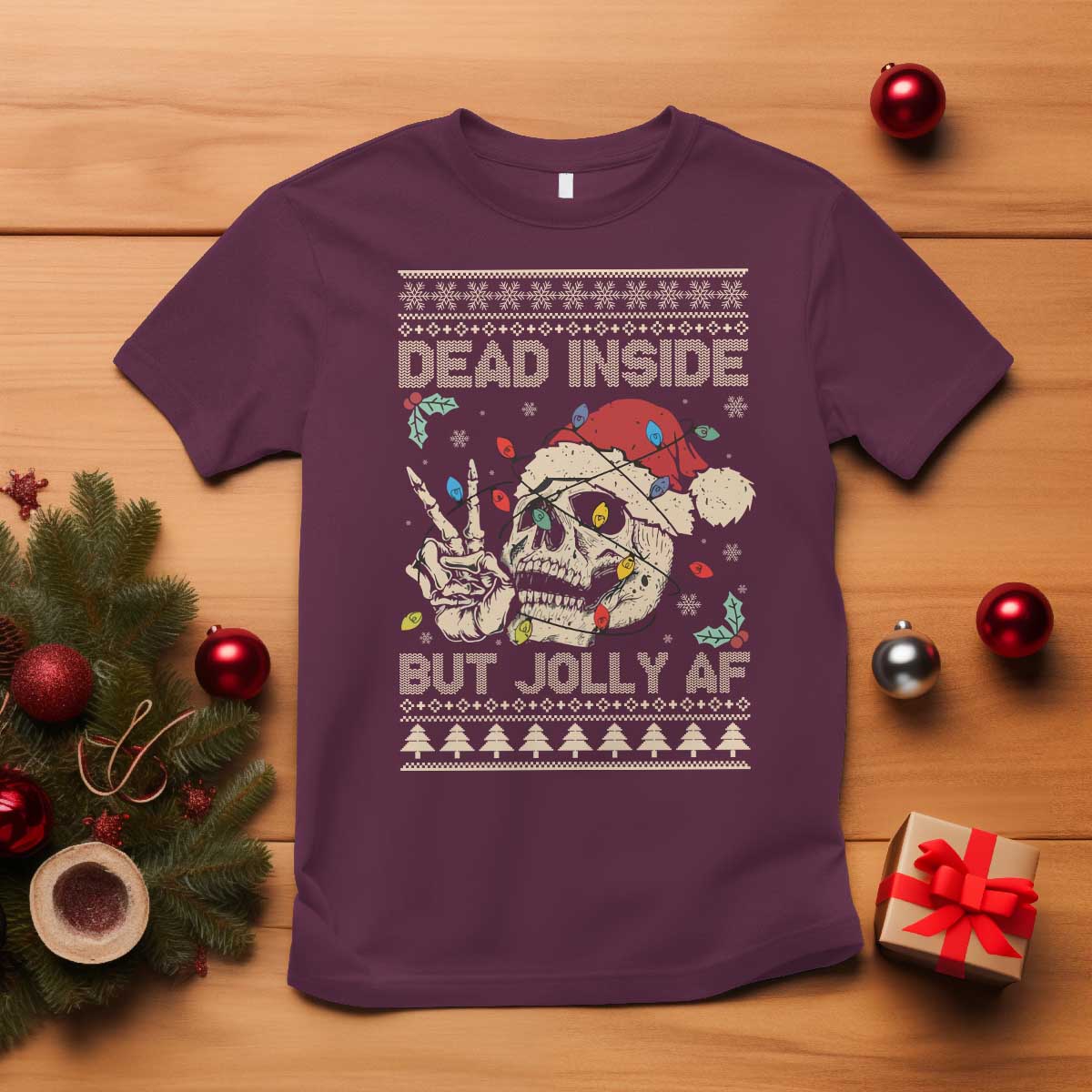 funny-ugly-christmas-t-shirt-dead-inside-but-jolly-af-festive-sarcastic-snarky-skeleton-skull