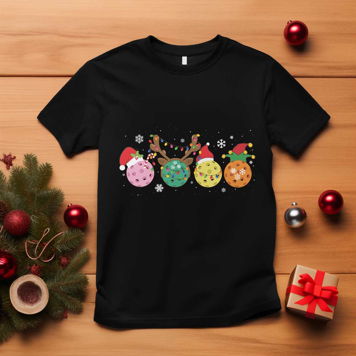 funny-pickleball-lover-christmas-t-shirt