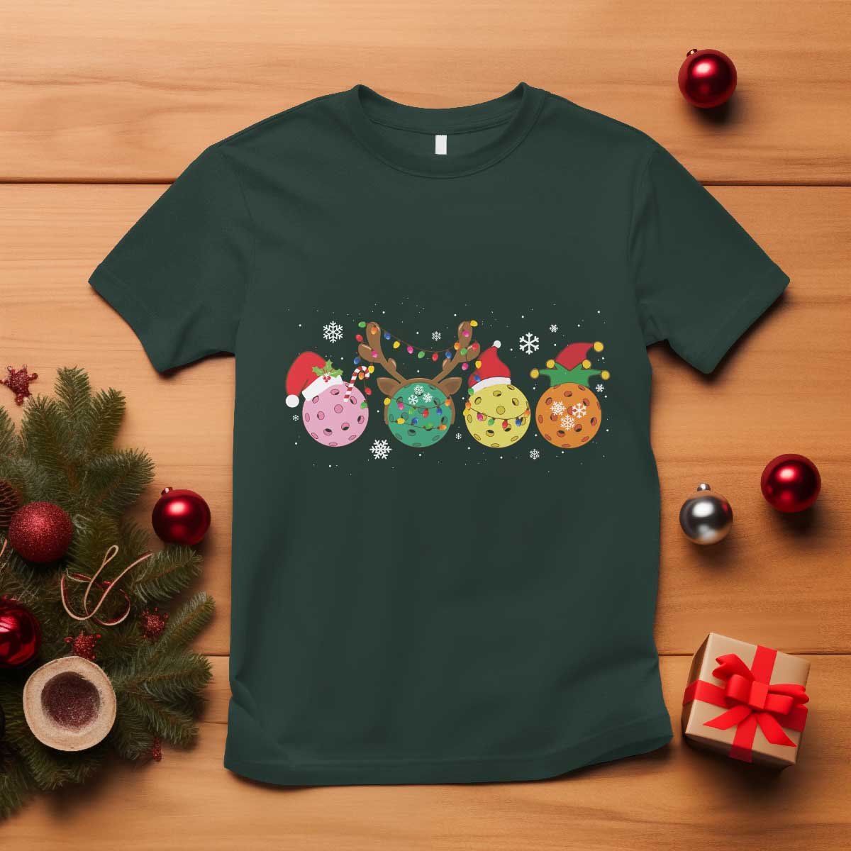 funny-pickleball-lover-christmas-t-shirt