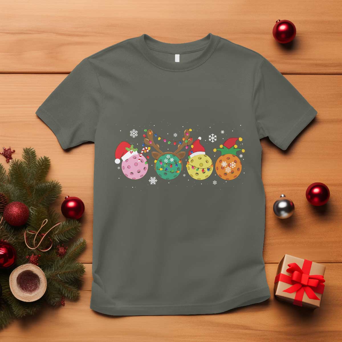 funny-pickleball-lover-christmas-t-shirt