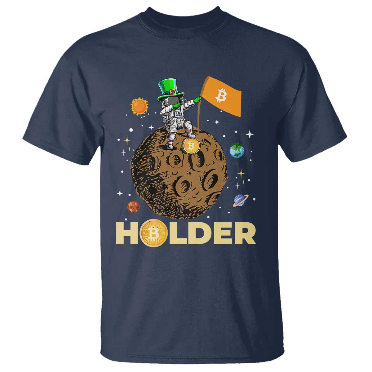 st-patricks-day-bitcoin-astronaut-t-shirt-lucky-shamrock-leprechaun-btc-crypto-to-the-moon