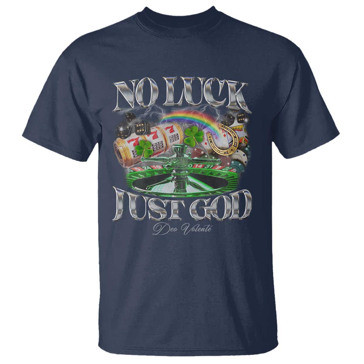 vintage-christian-t-shirt-retro-no-luck-just-god-funny-st-patricks-day
