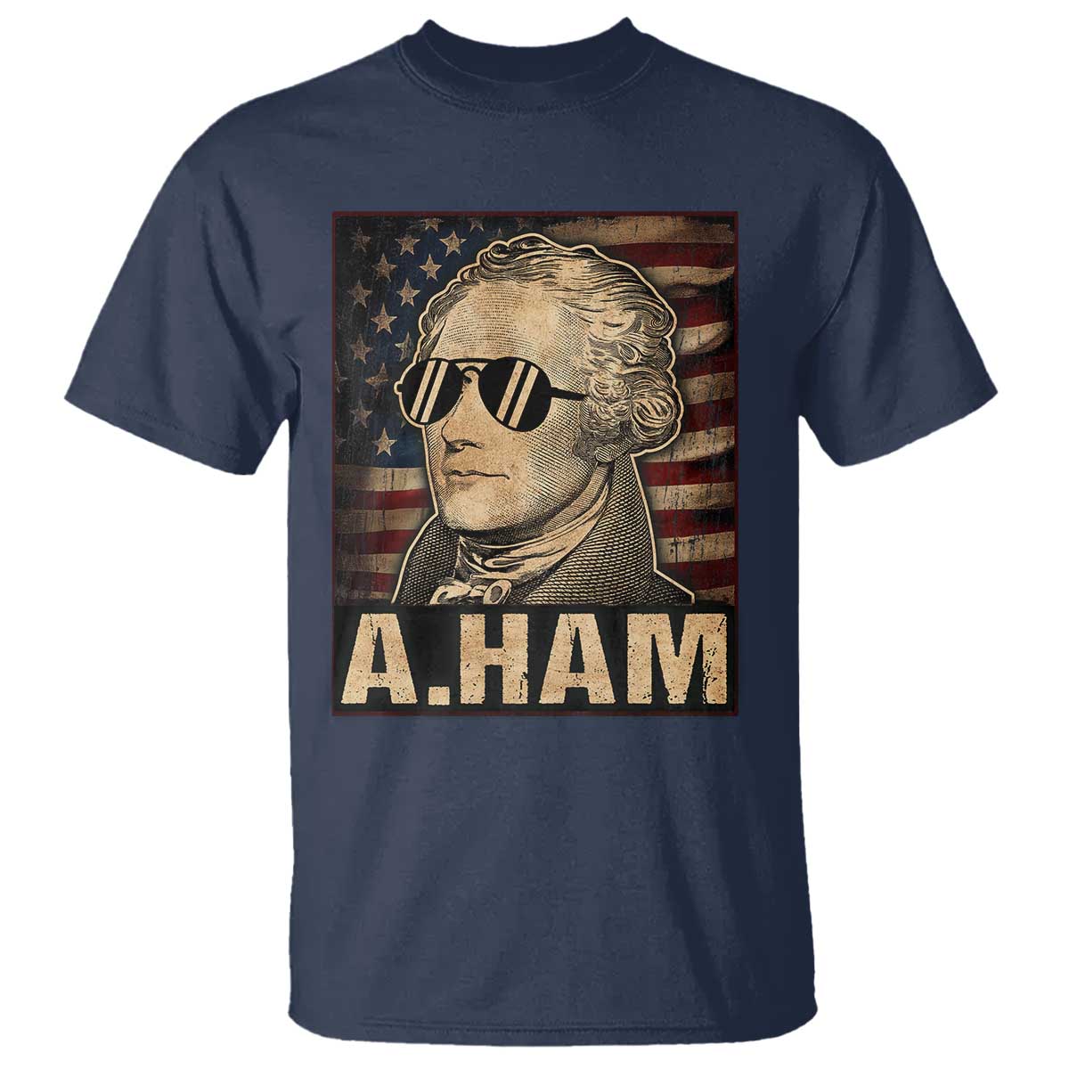 alexander-hamilton-t-shirt-vintage-american-flag
