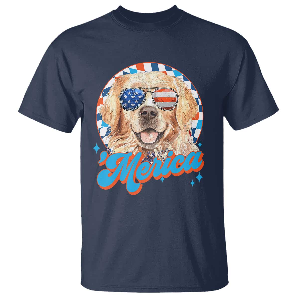 funny-golden-retriever-merica-t-shirt-4th-of-july-dog-mom-dad-patriotic-usa-retro-90s