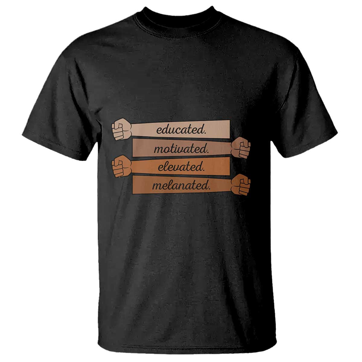 black-pride-t-shirt-educated-motivated-elevated-melanated-blm-melanin